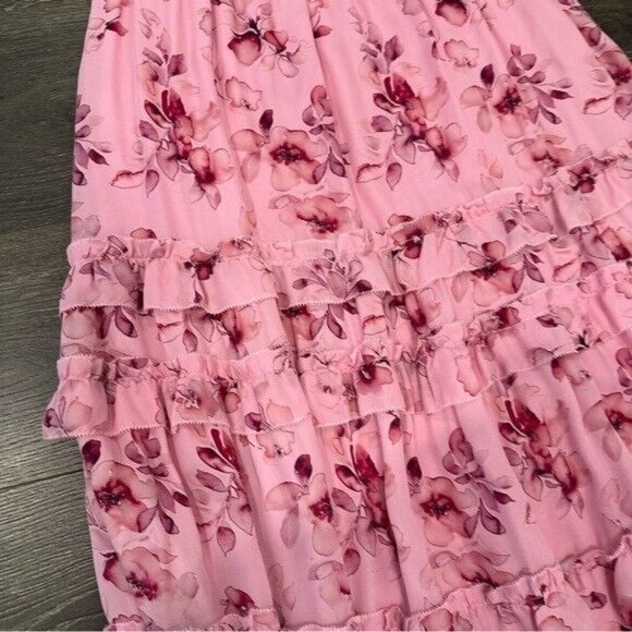 CAMI NYC Liu Skirt in Pink Garden & Elaria Top In Pink Set NWT Size XS - Picture 10 of 13